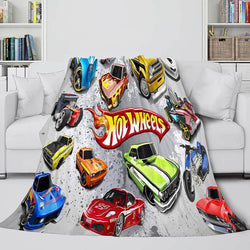 Hot Wheels Blanket Flannel Fleece Blanket (Online Order Only)