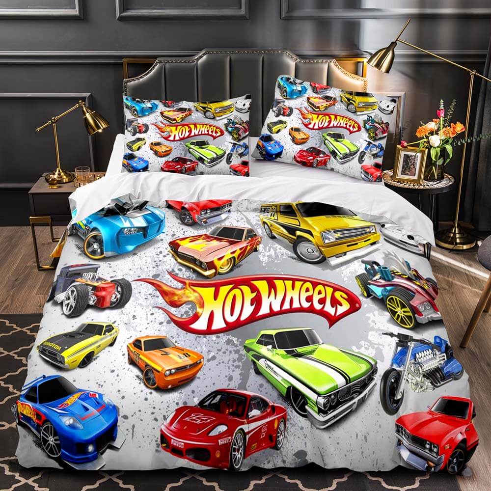 Hot Wheels Cosplay Bedding Set Quilt Cover Without Filler (Online Order Only)