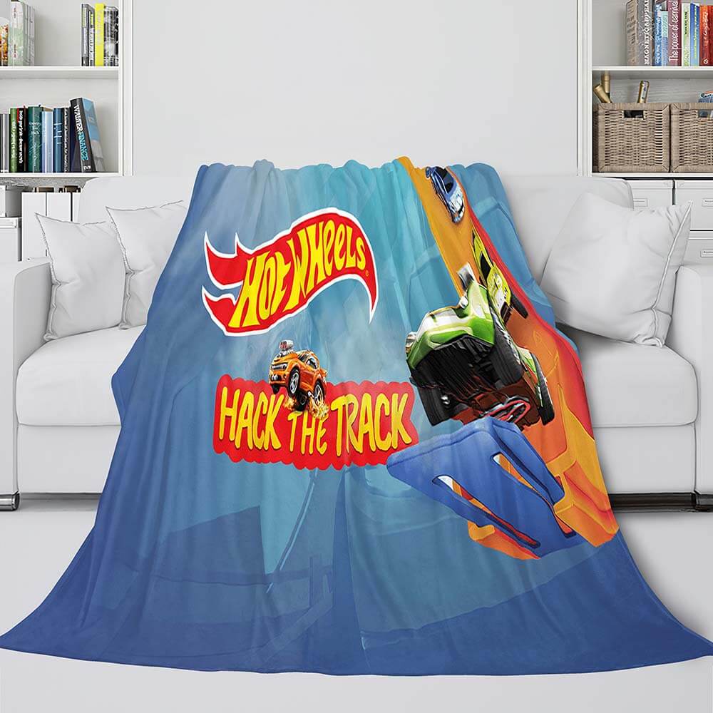 Hot Wheels Cosplay Blanket Flannel Fleece Blanket Quilt Throw Blanket (Online Order Only)