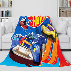 Hot Wheels Cosplay Blanket Flannel Fleece Blanket Quilt Throw Blanket (Online Order Only)