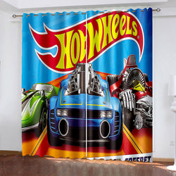 Hot Wheels Curtains Blackout Window Drapes (Online Order Only)