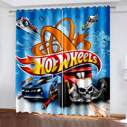 Hot Wheels Curtains Blackout Window Drapes (Online Order Only)