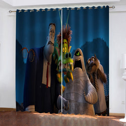 Hotel Transylvania 4 Transformania Curtains Blackout Window Drapes (Online Order Only)