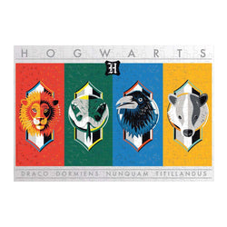 House Crests Harry Potter 500 Piece Jigsaw Puzzle Top Trumps (ONLINE ORDER ONLY)