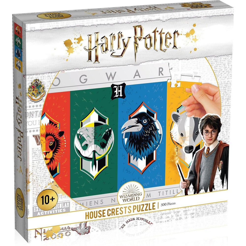 House Crests Harry Potter 500 Piece Jigsaw Puzzle Top Trumps (ONLINE ORDER ONLY)