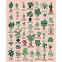 House Plants 1000 Piece Jigsaw Puzzle Ridley (ONLINE ORDER ONLY)