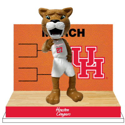 Houston Cougars Basketball Dancing in March Bobbleheads (Presale) (ONLINE ORDER ONLY)