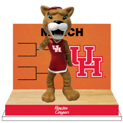 Houston Cougars Basketball Dancing in March Bobbleheads (Presale) (ONLINE ORDER ONLY)