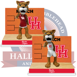 Houston Cougars Basketball Dancing in March Bobbleheads (Presale) (ONLINE ORDER ONLY)