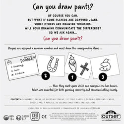 How Do You Doodle? - The Fun Fast Paced Drawing Game - Outset (ONLINE ORDER ONLY)