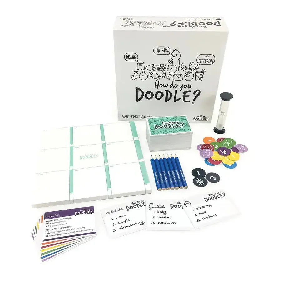 How Do You Doodle? - The Fun Fast Paced Drawing Game - Outset (ONLINE ORDER ONLY)