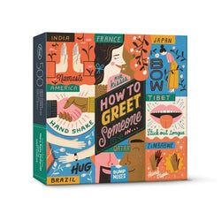 How to Greet Someone 500 Piece Jigsaw Puzzle Fred (ONLINE ORDER ONLY)