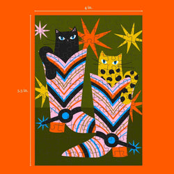 Howdy 99 Piece Mini Jigsaw Puzzle Puzzledly
