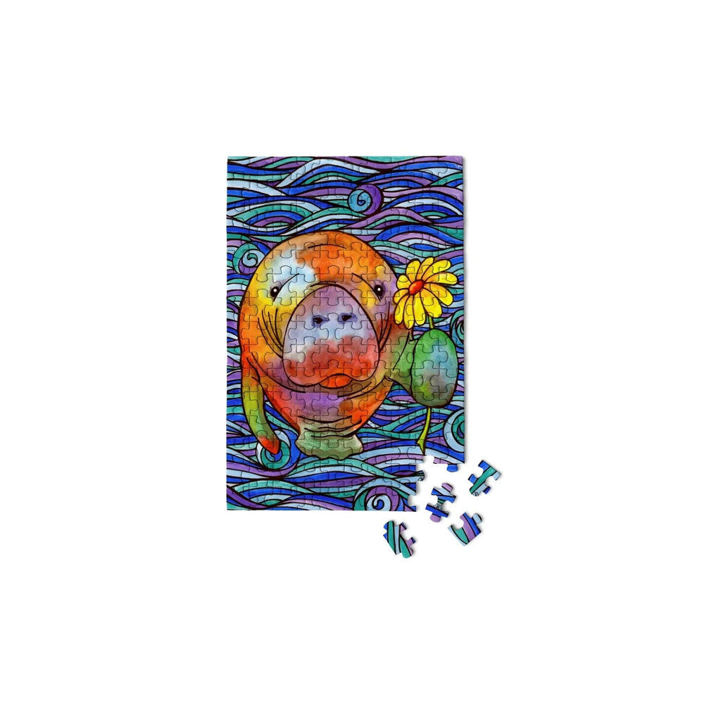 Hue Manatee 150 Piece Mini Jigsaw Puzzle Micro Puzzles (ONLINE ORDER ONLY)