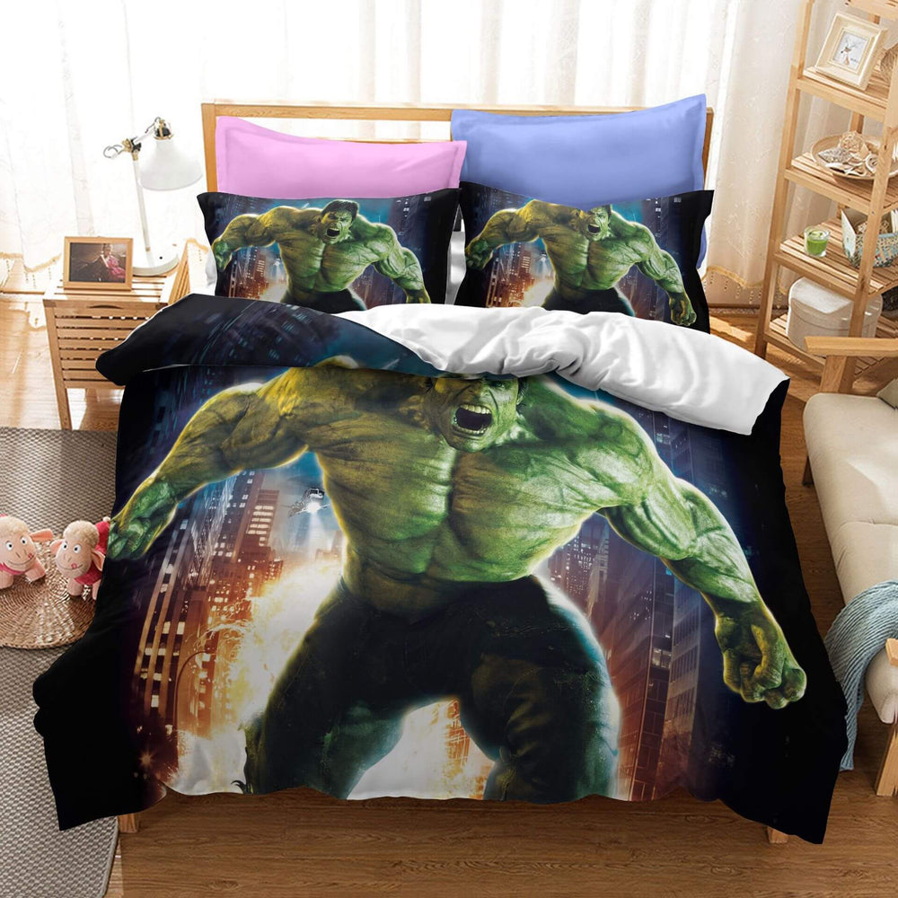 Hulk Bruce Banner Bedding Set Duvet Cover Bed Sets (Online Order Only)