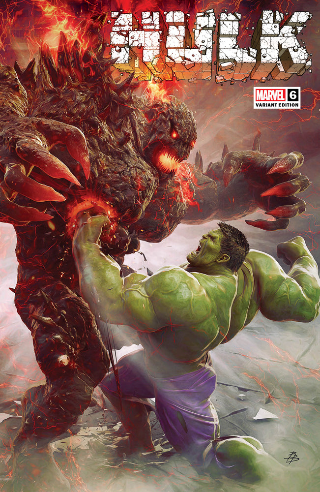 Hulk #6 Bjorn Barends Titan Variant (04/20/2022) Marvel (ONLINE ORDER ONLY)