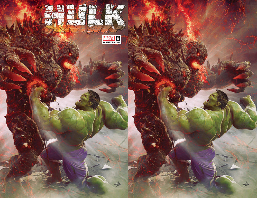 Hulk #6 Bjorn Barends Titan Variant (04/20/2022) Marvel (ONLINE ORDER ONLY)