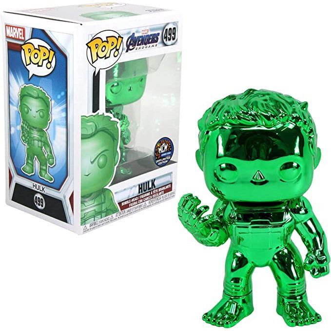 Hulk (Chrome Green) Pop Figure (Walmart Exclusive) Pop! Vinyl Figure #499 (Online Order Only)