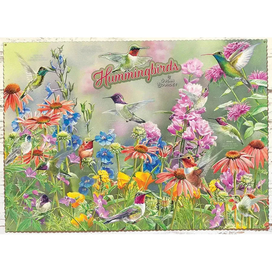 Hummingbirds 1000 Piece Jigsaw Puzzle Cobble Hill (ONLINE ORDER ONLY)