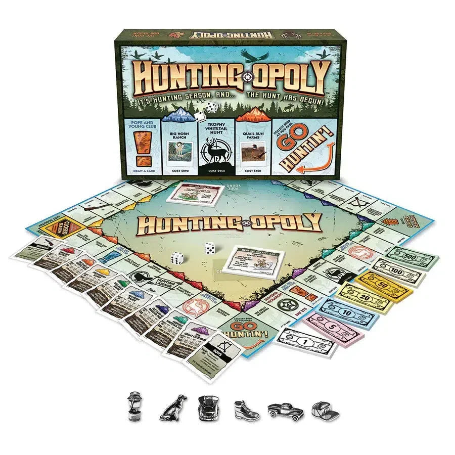 Hunting-Opoly Board Game Outset (ONLINE ORDER ONLY)