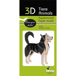 Husky 3D Cardboard Model Kit Fridolin (ONLINE ORDER ONLY)