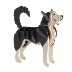 Husky 3D Cardboard Model Kit Fridolin (ONLINE ORDER ONLY)