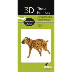 Hyena 3D Cardboard Model Kit Fridolin (ONLINE ORDER ONLY)