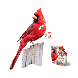 I Am Cardinal 300 Piece Bird Shaped Jigsaw Puzzle Madd Capp (ONLINE ORDER ONLY)