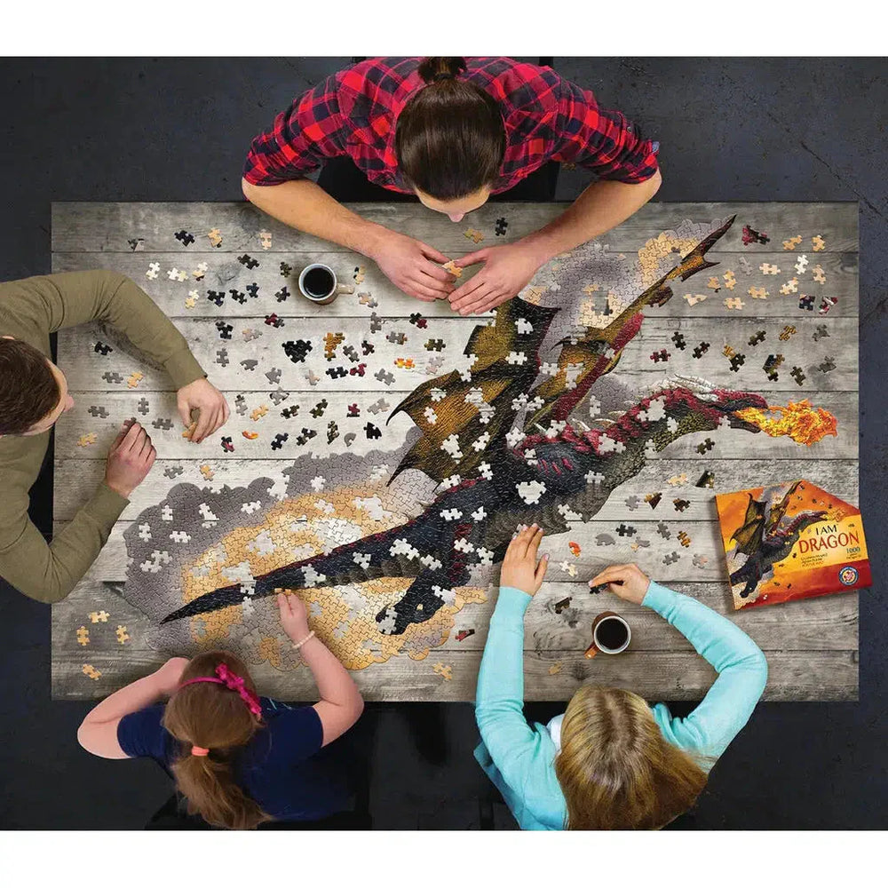 I Am Dragon 1000 Piece Creature Shaped Jigsaw Puzzle Madd Capp (ONLINE ORDER ONLY)