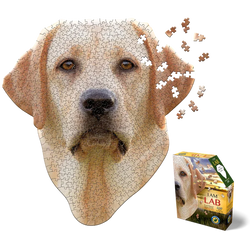 I Am Lab 550 Piece Head Shaped Jigsaw Puzzle Madd Capp (ONLINE ORDER ONLY)