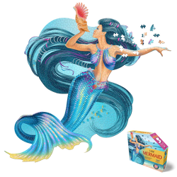 I Am Mermaid 1000 Piece Unique Shaped Jigsaw Puzzle Madd Capp (ONLINE ORDER ONLY)