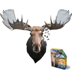 I Am Moose 700 Piece Head Shaped Jigsaw Puzzle Madd Capp (ONLINE ORDER ONLY)