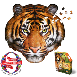 I Am Tiger 550 Piece Head Shaped Jigsaw Puzzle Madd Capp (ONLINE ORDER ONLY)