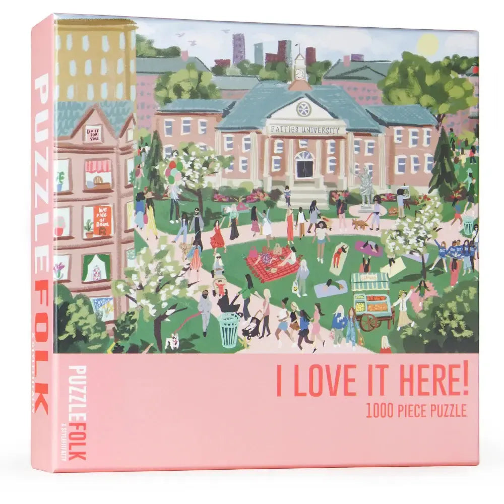 I Love It Here! 1000 Piece Jigsaw Puzzle PuzzleFolk (ONLINE ORDER ONLY)