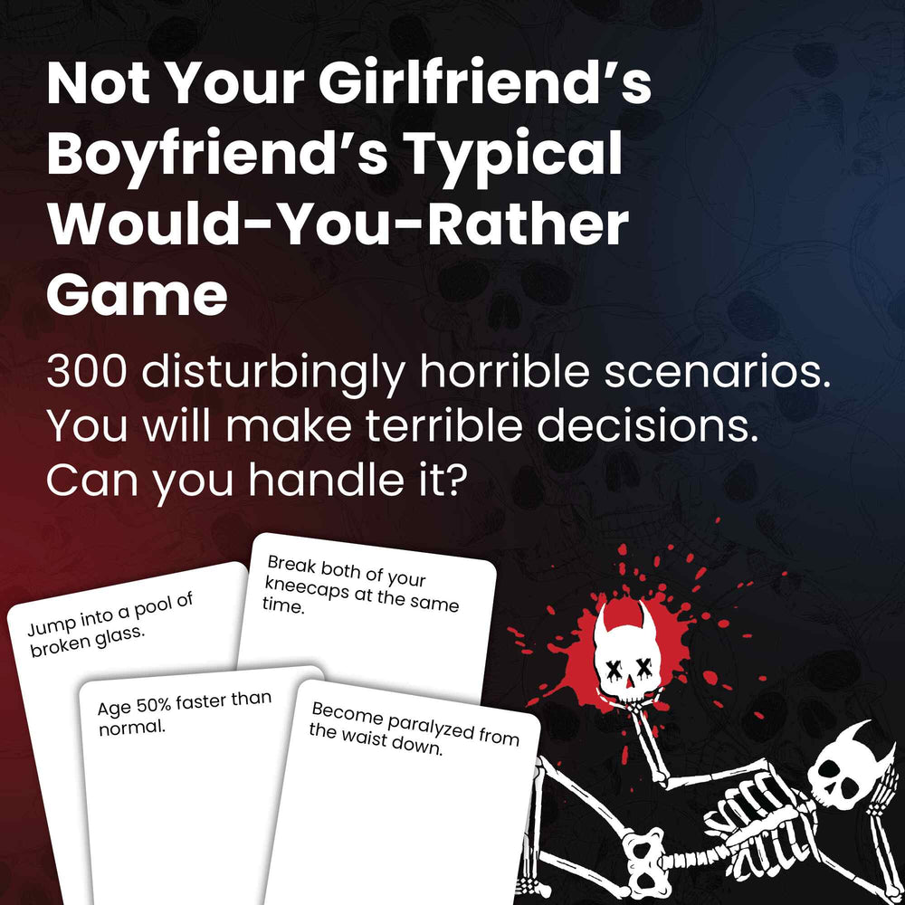I Choose Death Card Game (Online Order Only)