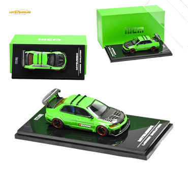(Pre-Order) IHCM Mitsubishi Lancer Evo IX - Parrot Green 1:64 (ONLINE ORDER ONLY)