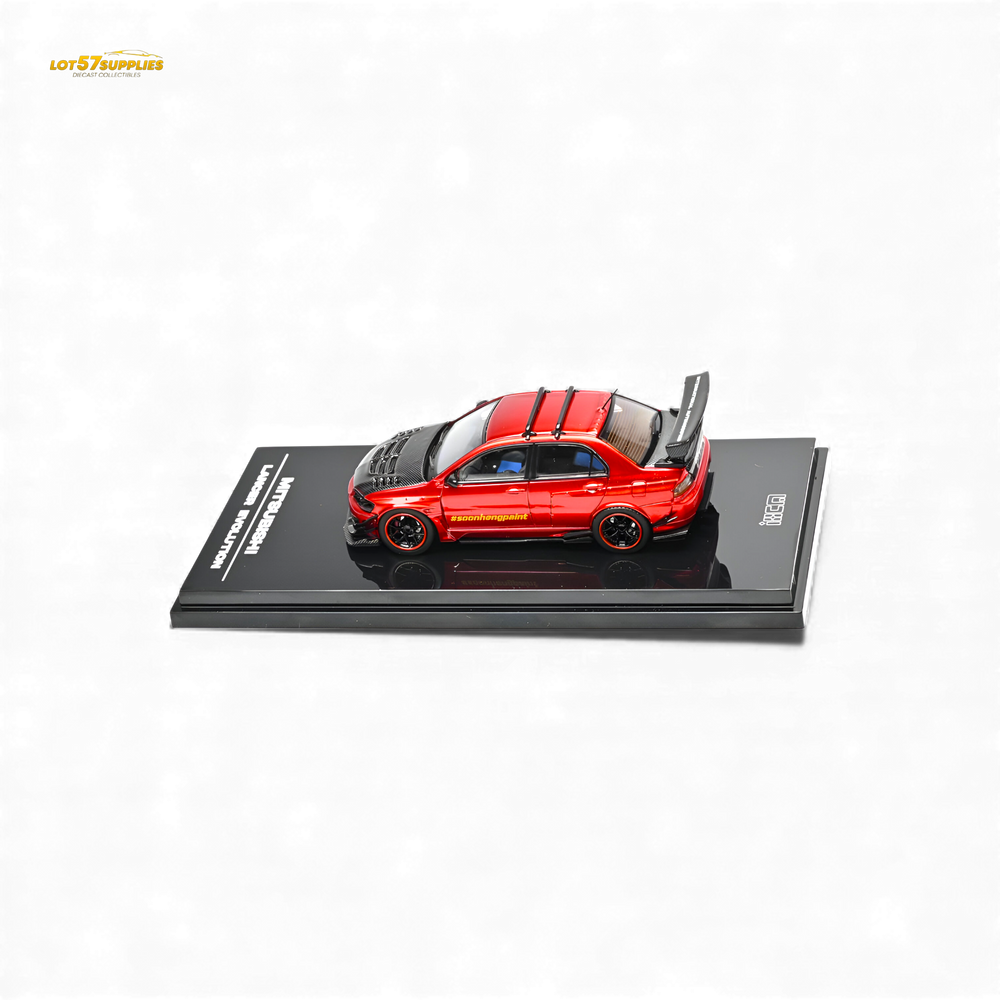 (Pre-Order) IHCM Mitsubishi Lancer Evo IX - Metallic Red 1:64 (ONLINE ORDER ONLY)