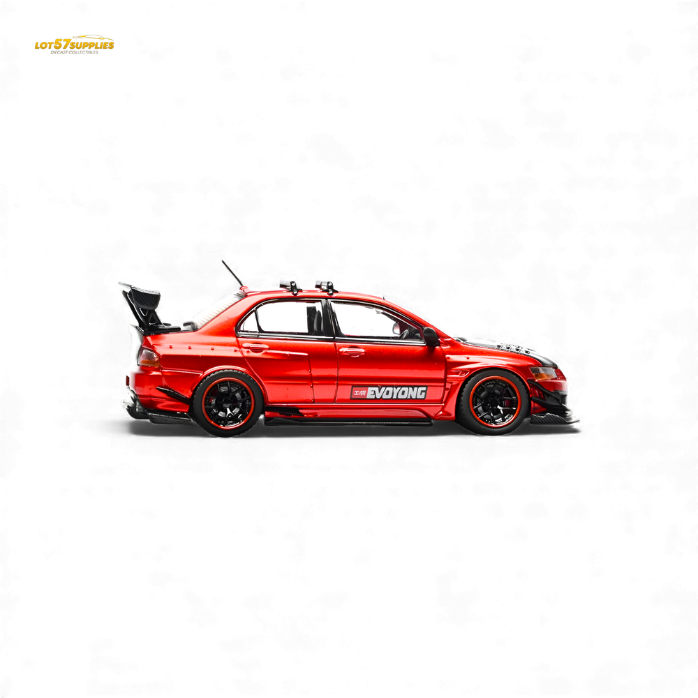 (Pre-Order) IHCM Mitsubishi Lancer Evo IX - Metallic Red 1:64 (ONLINE ORDER ONLY)