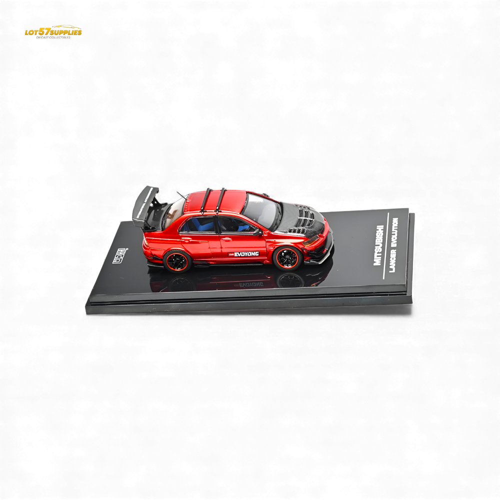 (Pre-Order) IHCM Mitsubishi Lancer Evo IX - Metallic Red 1:64 (ONLINE ORDER ONLY)