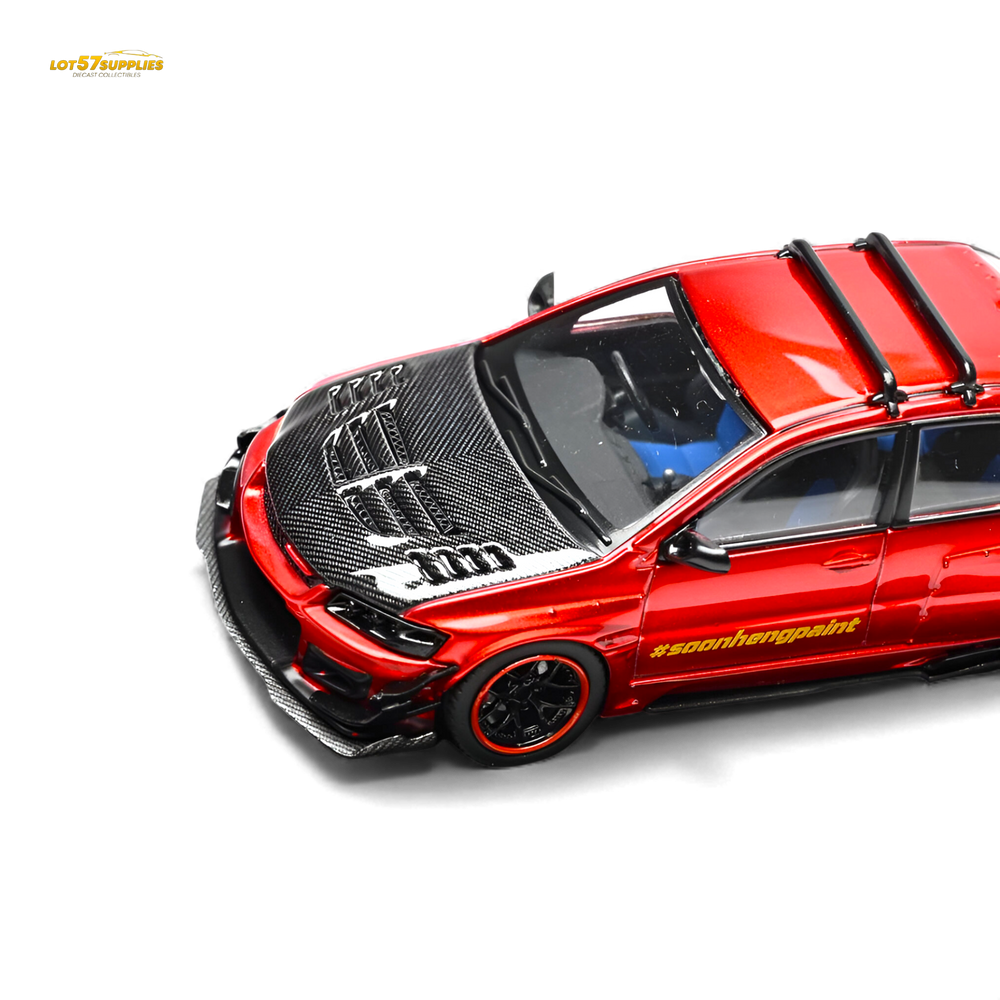 (Pre-Order) IHCM Mitsubishi Lancer Evo IX - Metallic Red 1:64 (ONLINE ORDER ONLY)