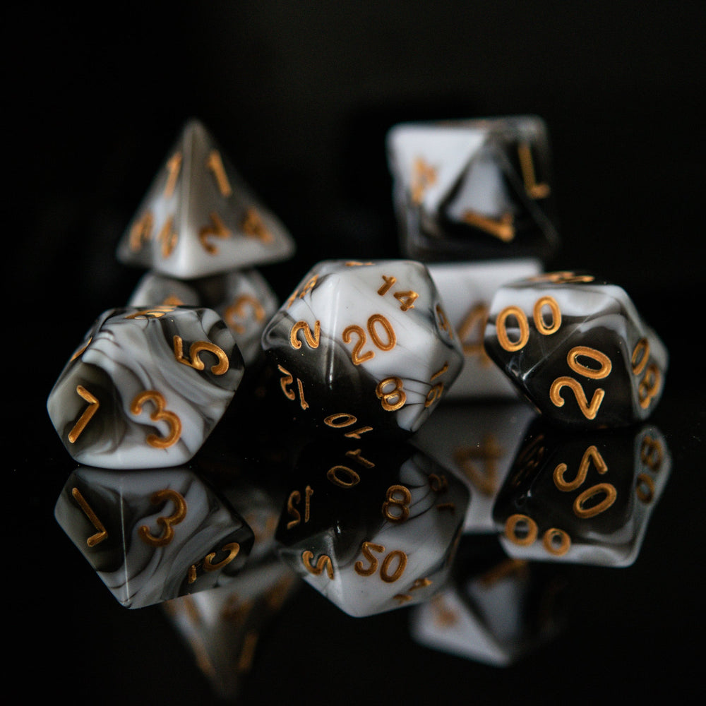 Illustration Acrylic Dice Set (ONLINE ORDER ONLY)