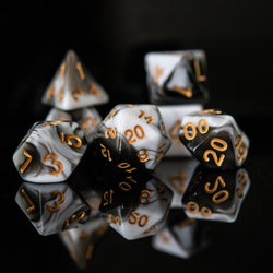 Illustration Acrylic Dice Set (ONLINE ORDER ONLY)