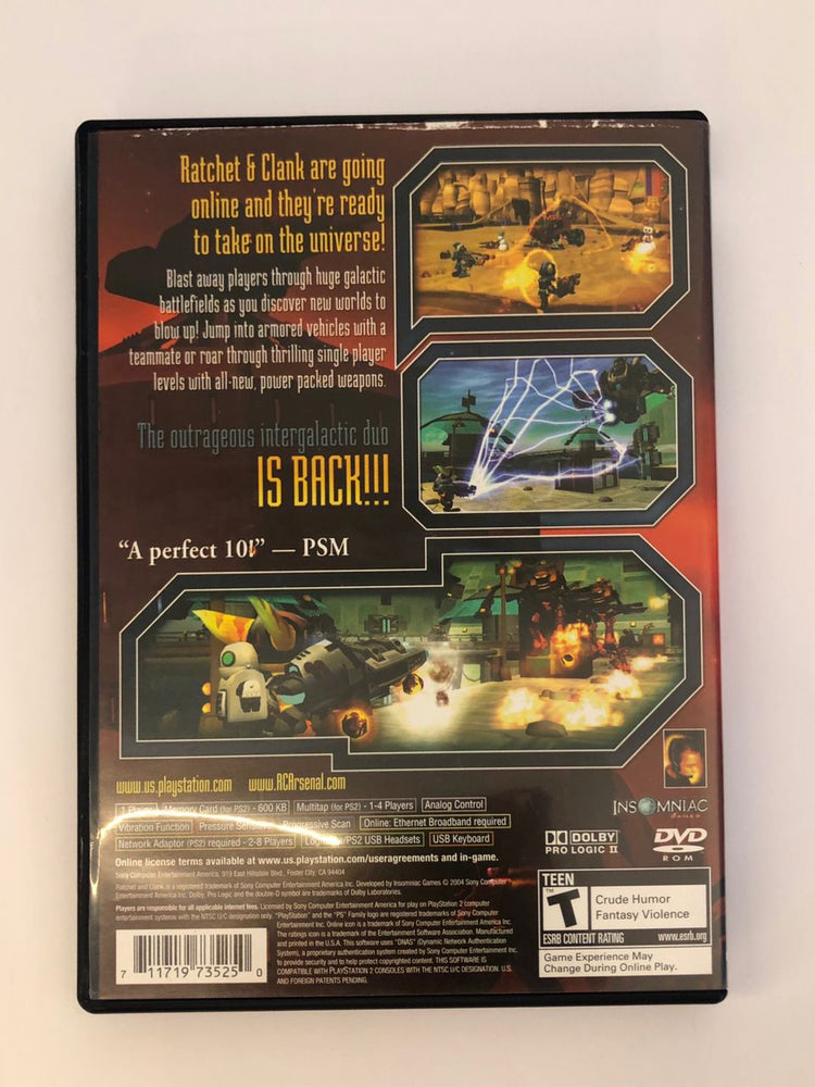 Ratchet & Clank: Up Your Arsenal | PS2 | VG (ONLINE ORDER ONLY)