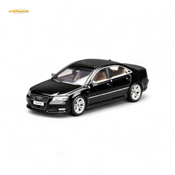 (Pre-Order) Motorhelix 2008 Audi S8 D3 - Brilliant Black 1:64 (ONLINE ORDER ONLY)