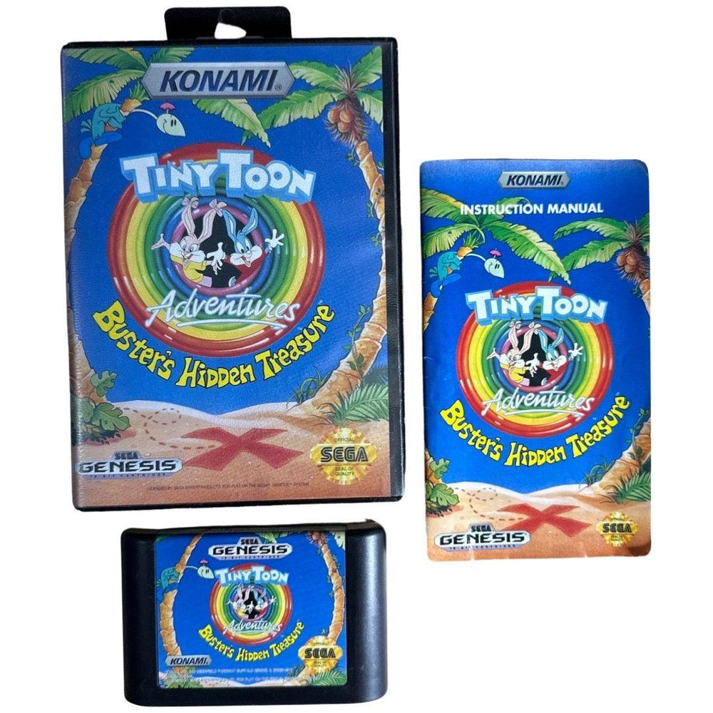 Tiny Toon Adventures Buster's Hidden Treasure - Sega Genesis (Online Order Only)