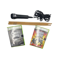 Xbox 360 Guitar Hero World Tour Band Kit (Online Order Only)