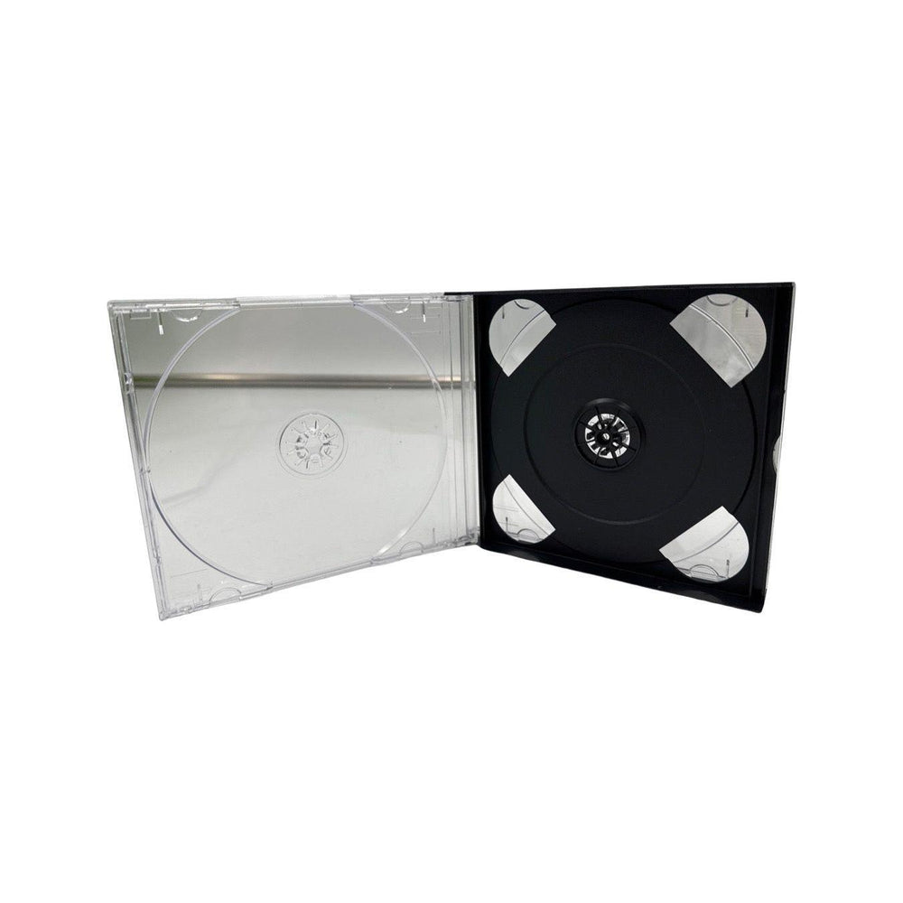 Quad Video Game Clear Replacement Shell Storage Case Playstation, DreamCast, CD's, & PC (Online Order Only)