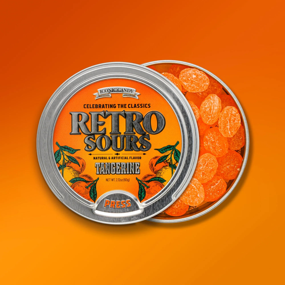 Retro Sours Tangerine 60g - Canada (ONLINE ORDER ONLY)