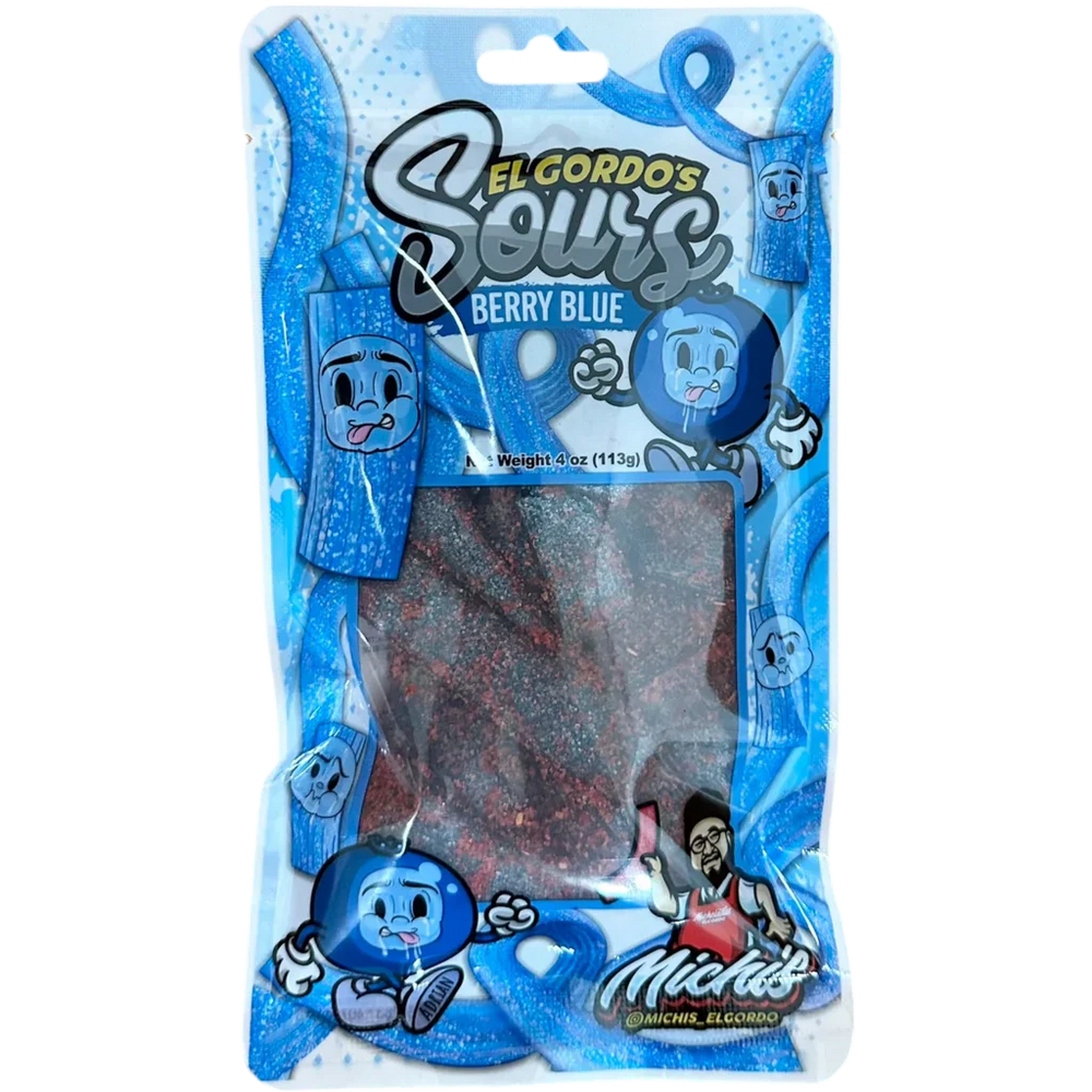 El Gordos Sours Berry Blue 113g (ONLINE ORDER ONLY)