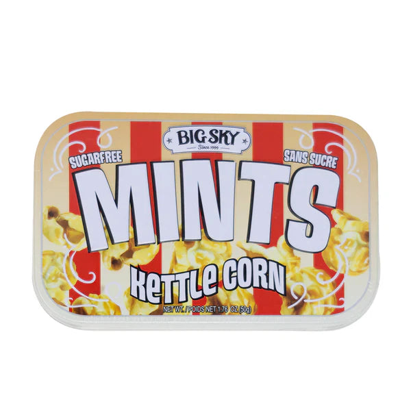 Big Sky Kettle Corn Mints 50g- Canada (ONLINE ORDER ONLY)